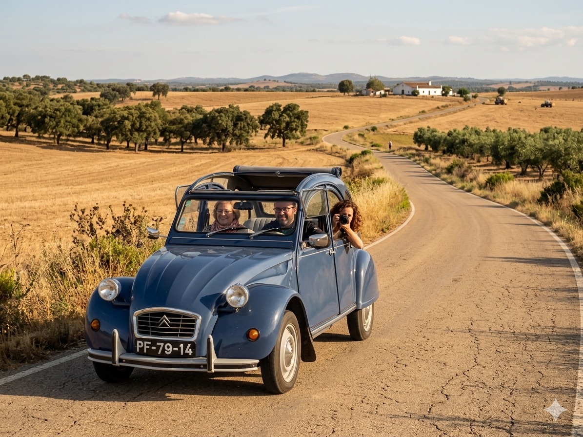 Tour 2CV - Paisagens Alentejanas